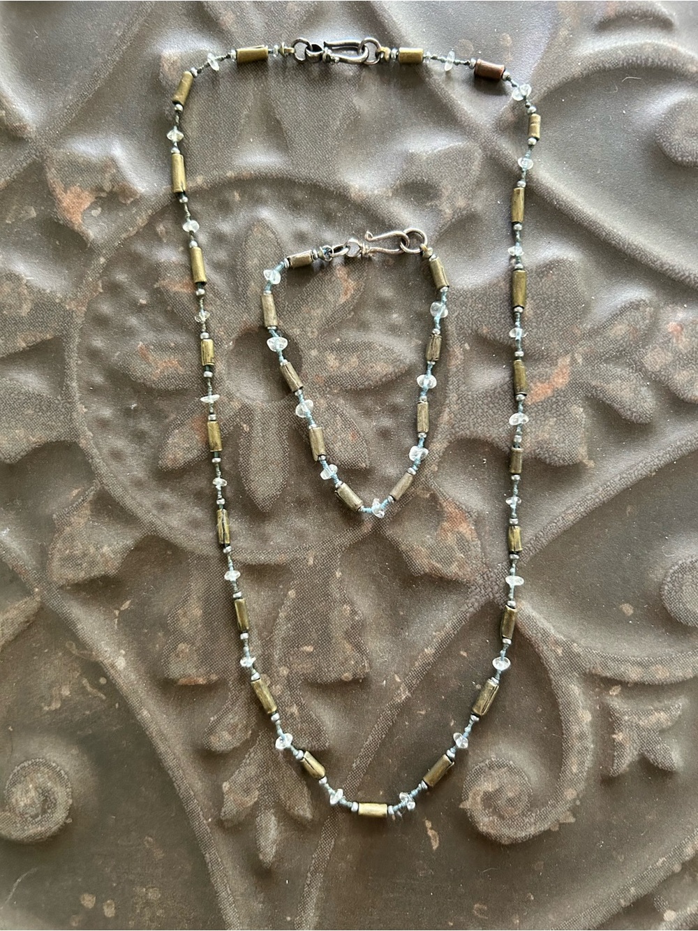 Delicate Necklace & Bracelet Set
